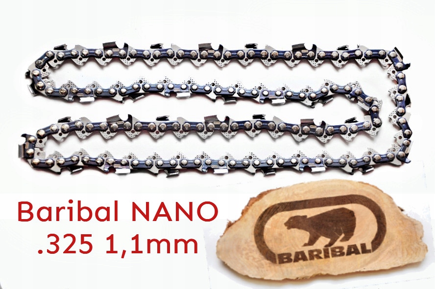 Baribal General pilový řetěz NANO .325" 1,1mm - 51 článků B-80TXL051